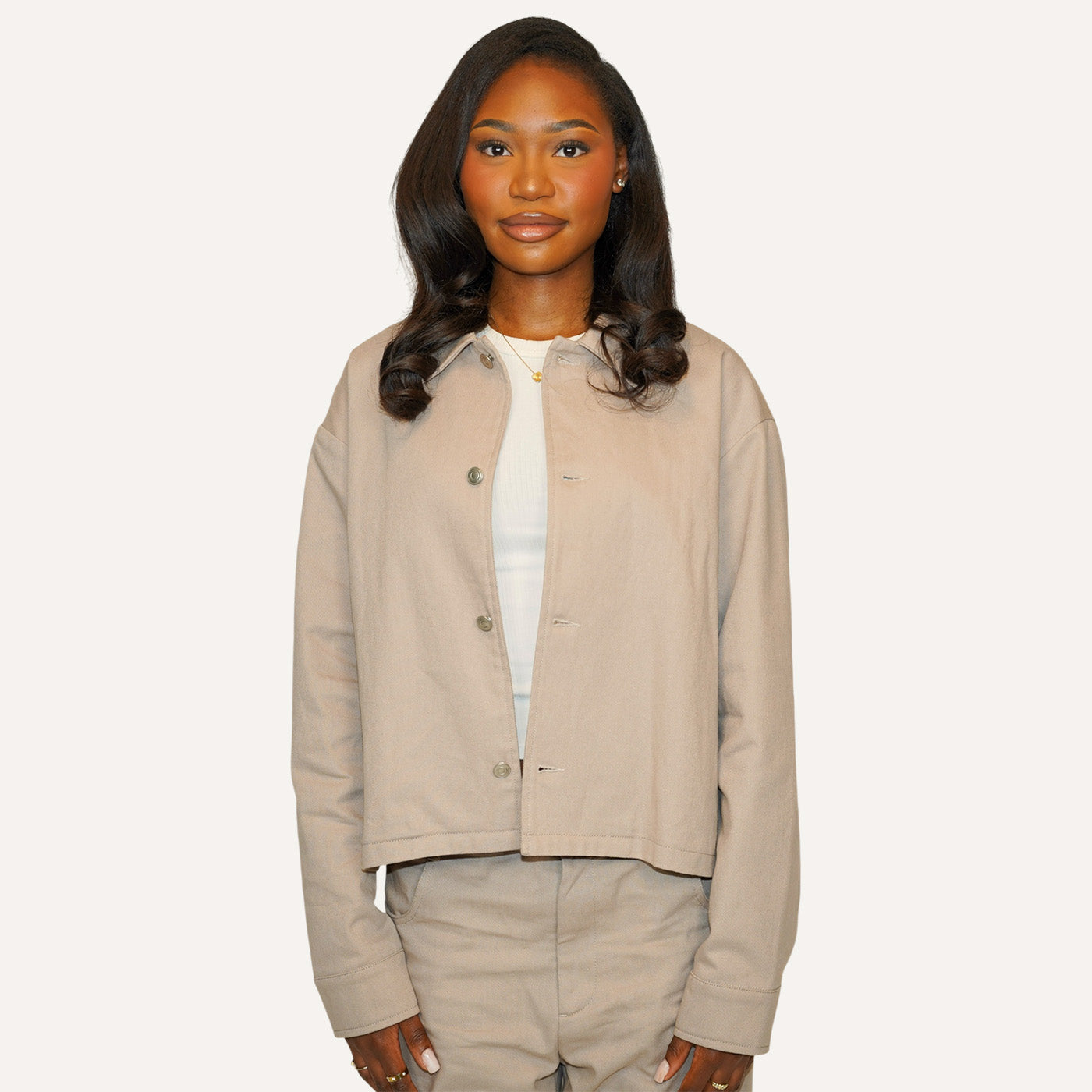 SAND TWILL JACKET