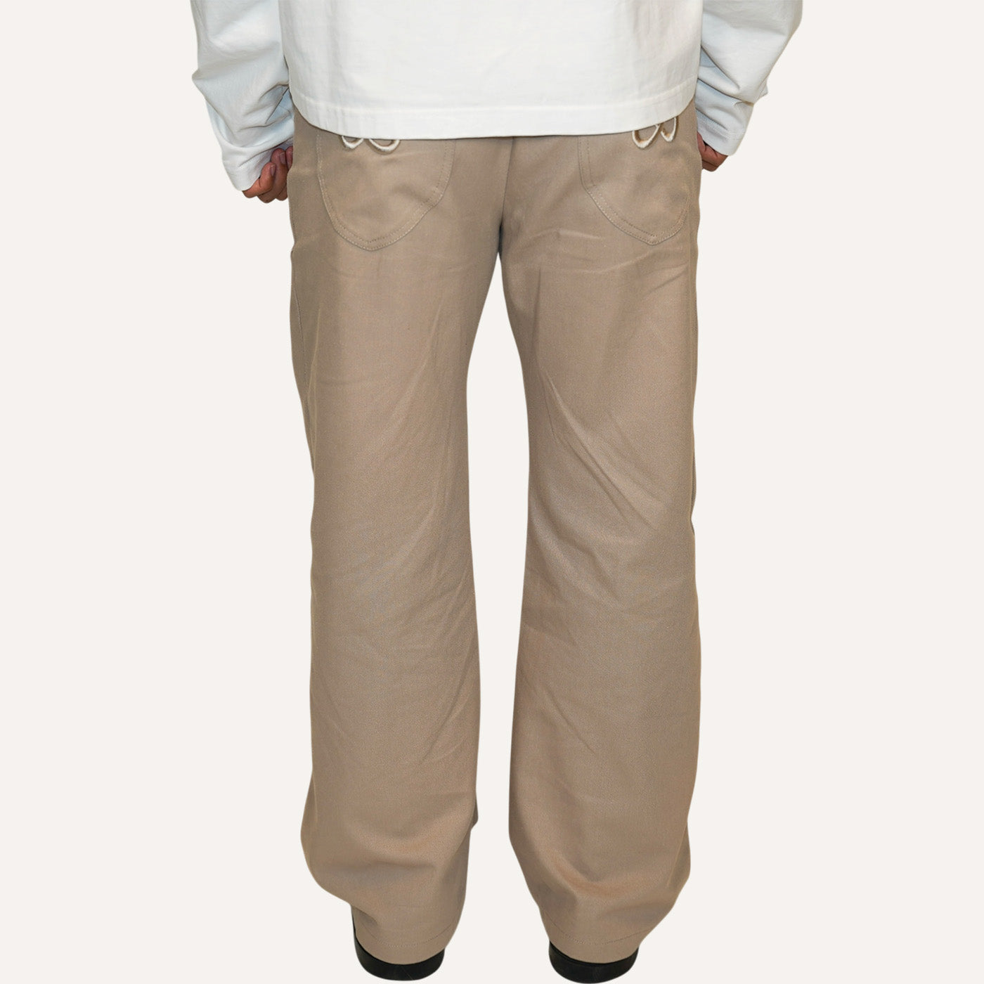 SAND TWILL TROUSERS